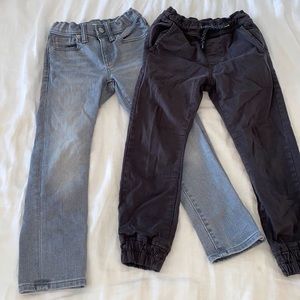 Boys size 6 grey pants bundle